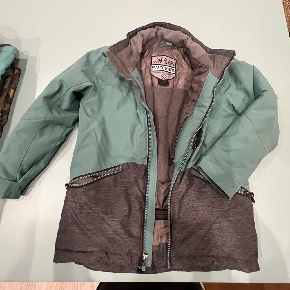 Kids Two-Tone Snowboarding Jacket